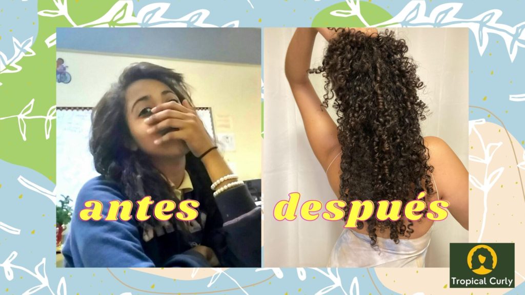 antes y despues cabello
